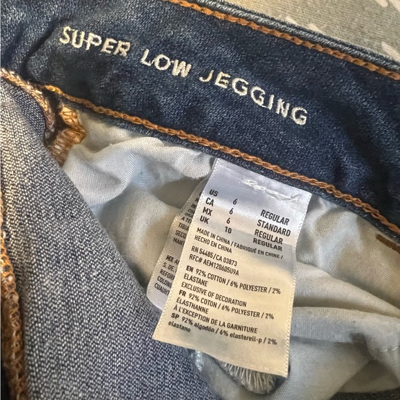 American Eagle Super Low Jegging - Picture 4 of 4